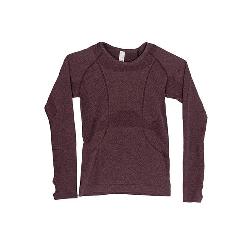 Equitation Tech Burgundy Melange