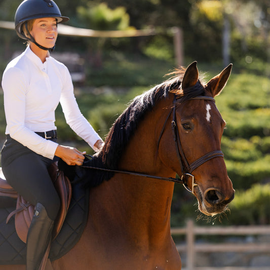 The TackHack Fancy Raised Laced Reins