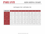 Parlanti Children's Size Chart