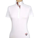 Essex Classics Ladies Angled Collar Short Sleeve Show Shirt